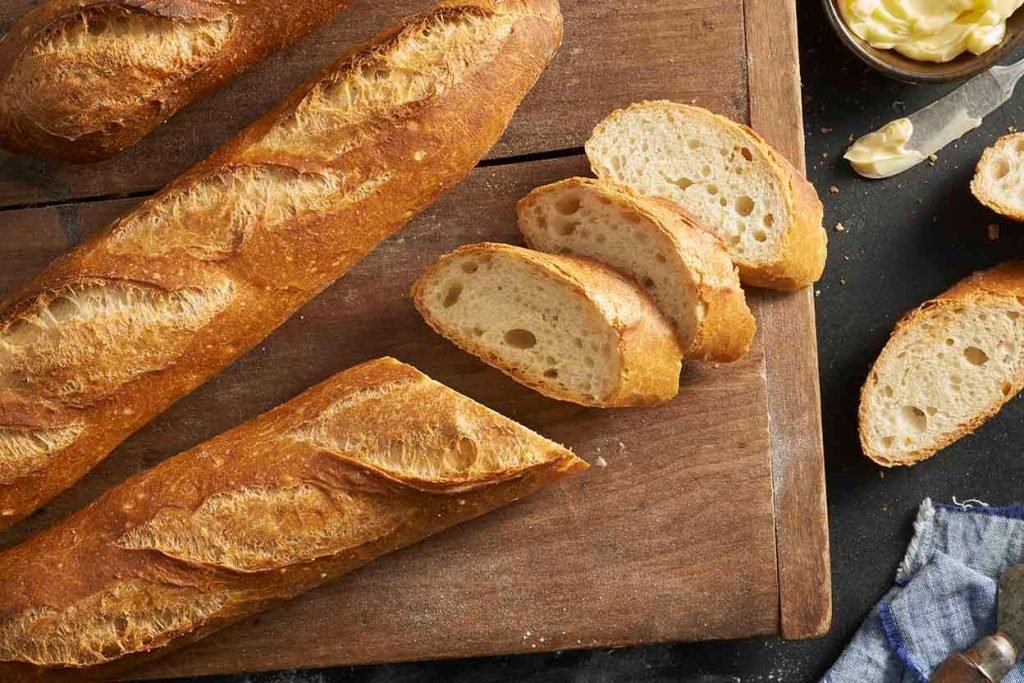 Baking baguette