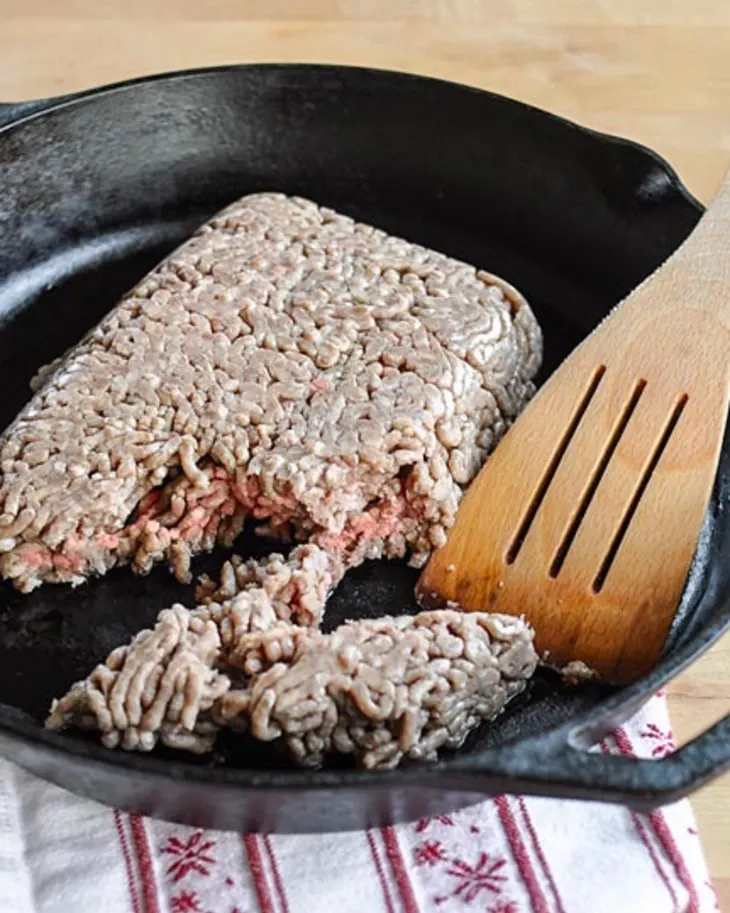 Ground Beef Turning White