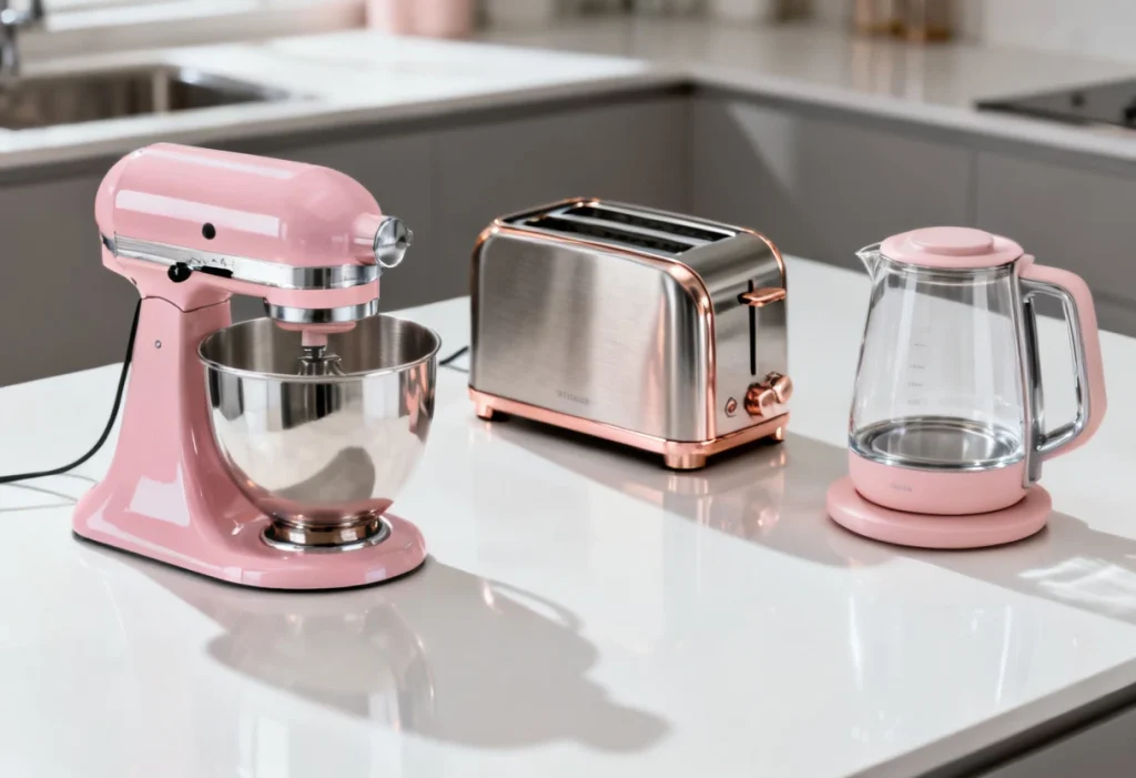 Final buying checklist for pink kitchen appliances