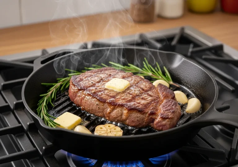 how to cook steak on stove