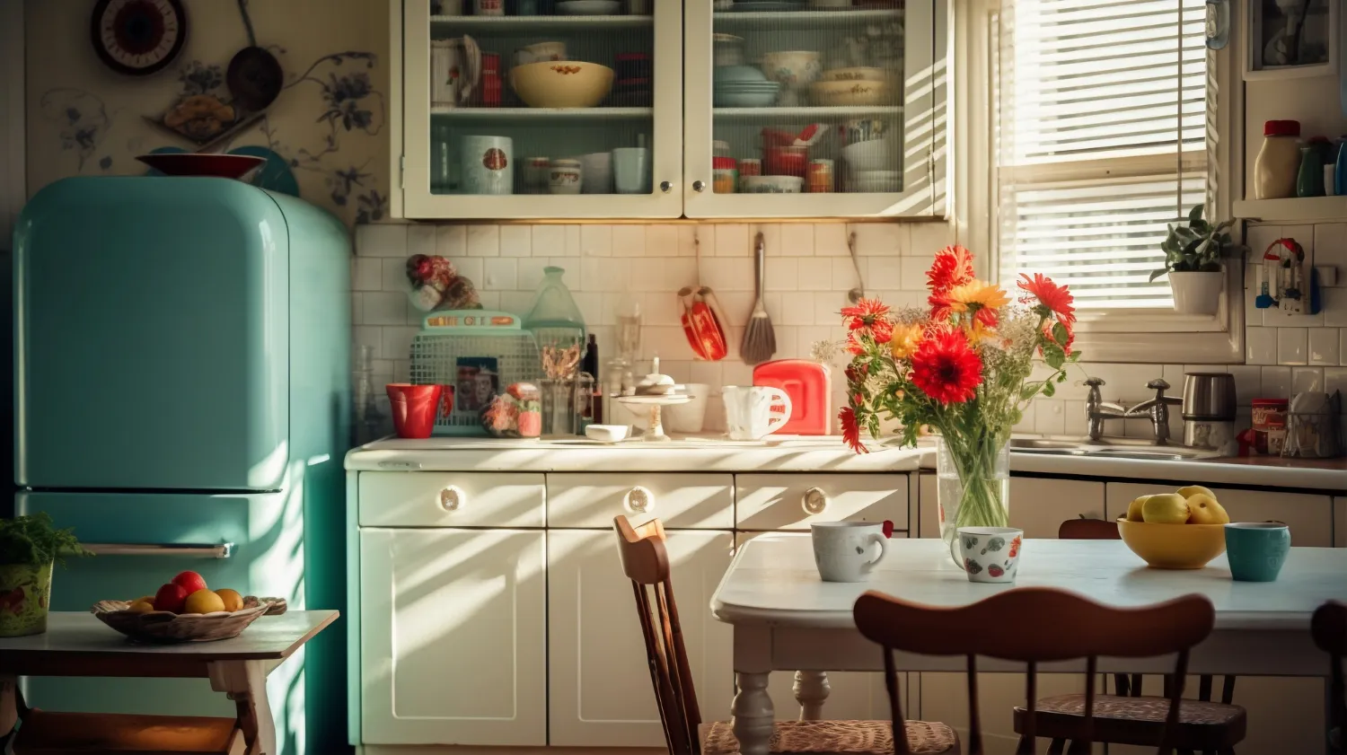 vintage kitchen appliances