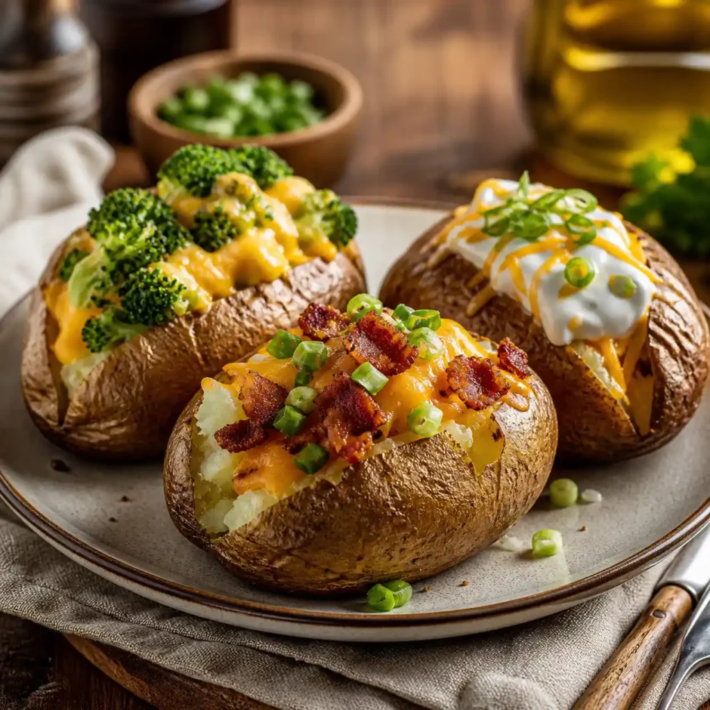 Different Varieties of Baked Potatoes