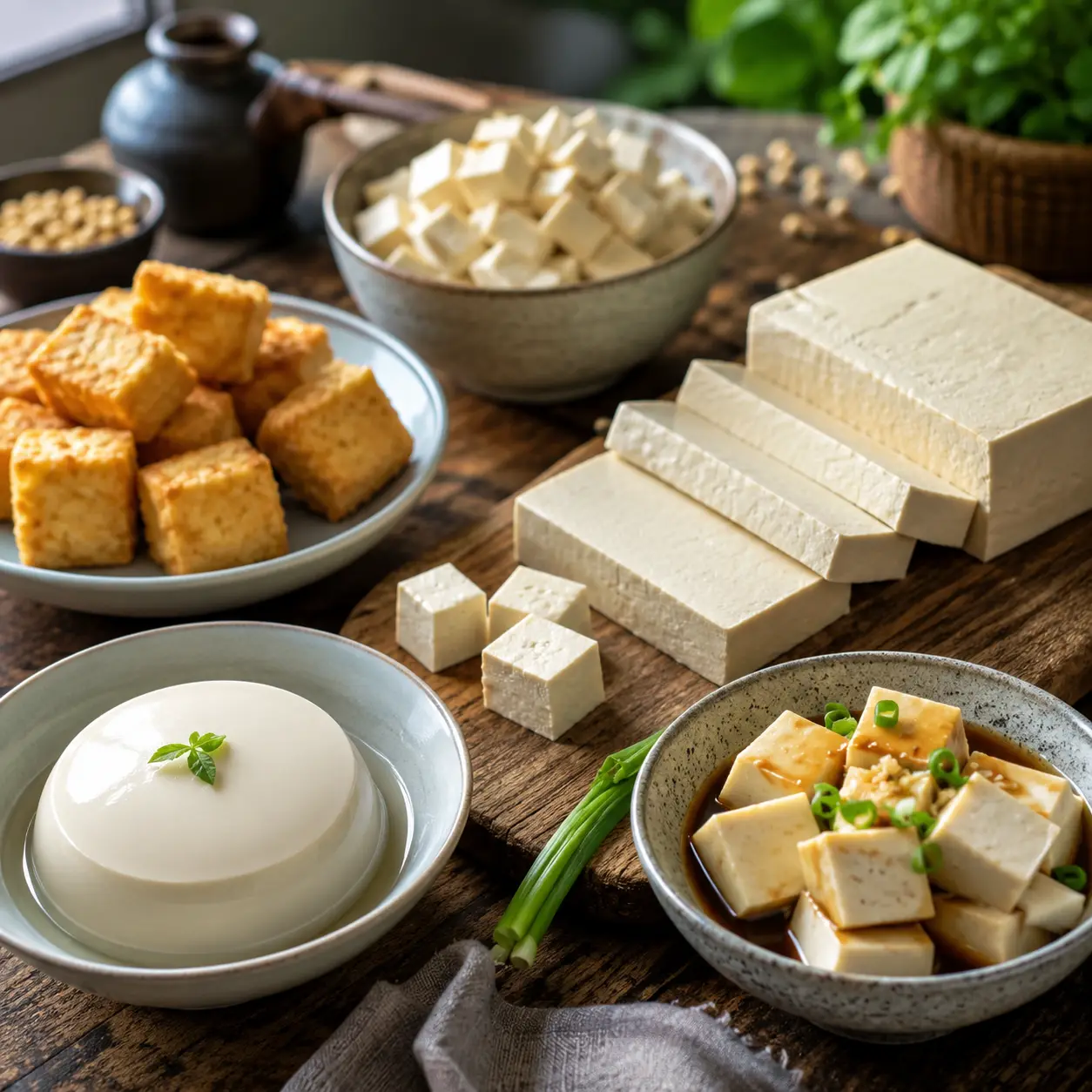 Types of Tofu